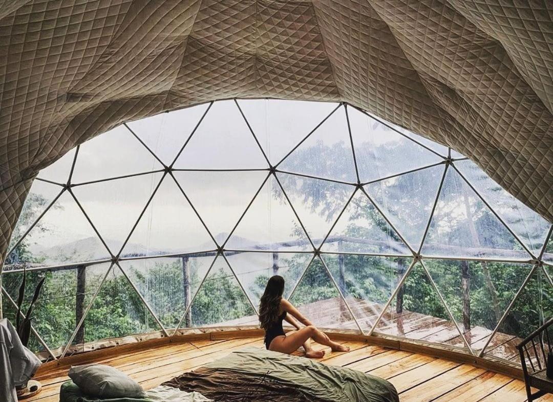 Domos Mirador Romantic Private Honeymoon Glamping Miramar Exterior photo