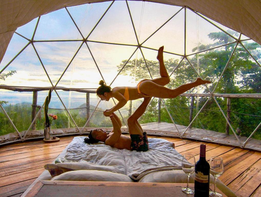 Domos Mirador Romantic Private Honeymoon Glamping Miramar Exterior photo