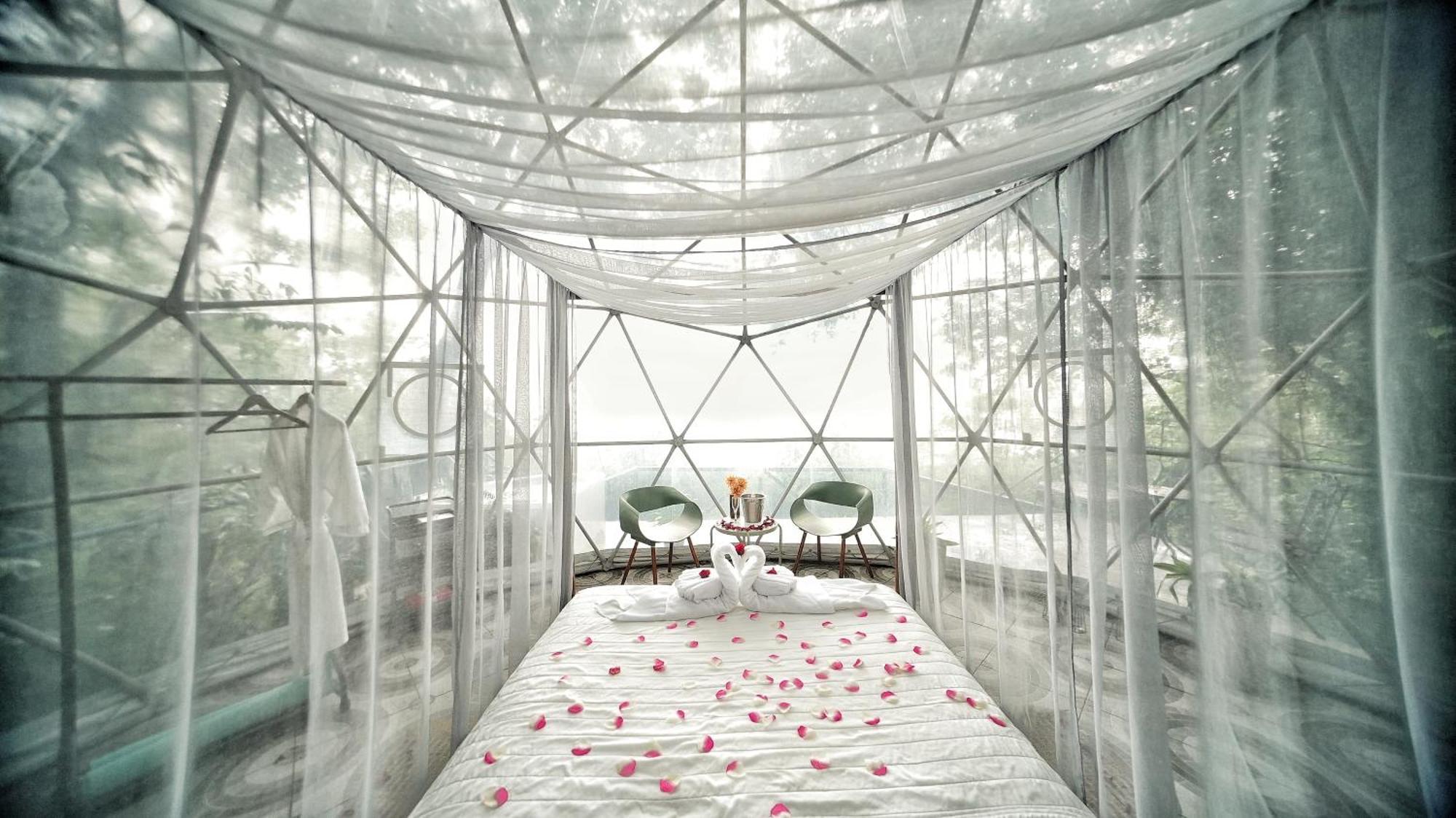 Domos Mirador Romantic Private Honeymoon Glamping Miramar Exterior photo
